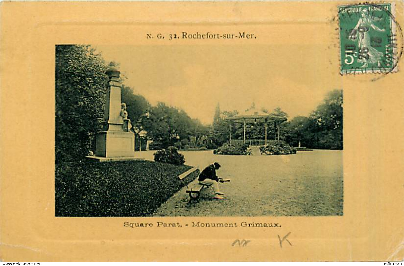 17* ROCHEFORT  Sur Mer Monument Grimaux                  MA94,0493 - Rochefort