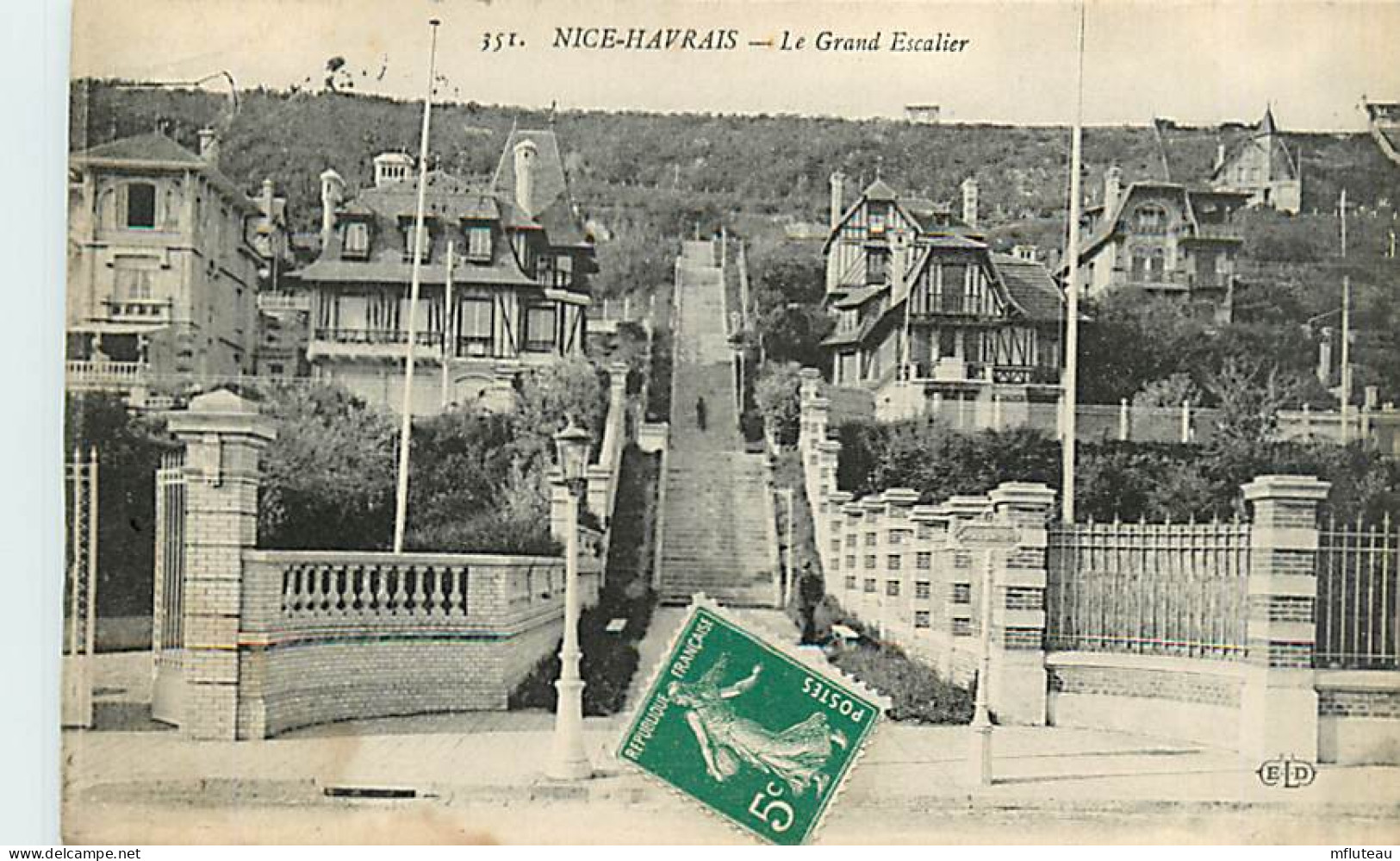 76* NICE HAVRAIS  Grand Escalier                  MA94,0488 - Other & Unclassified