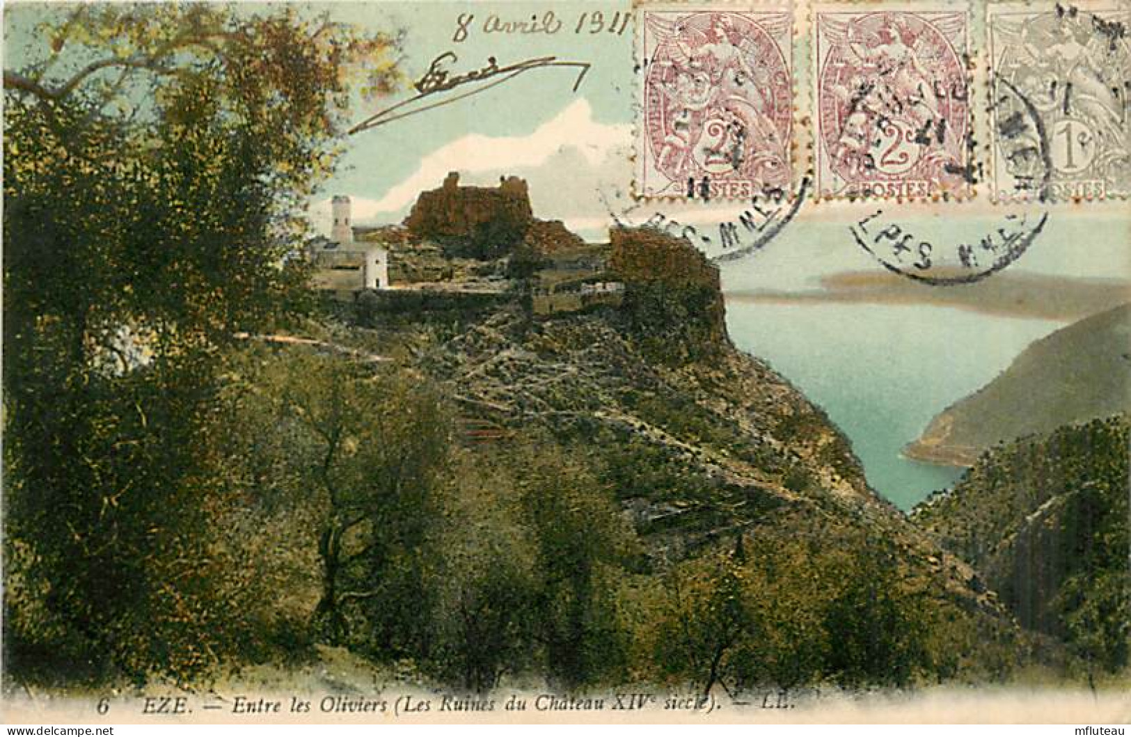 06* EZE  Ruines Chateau                MA94,0484 - Eze