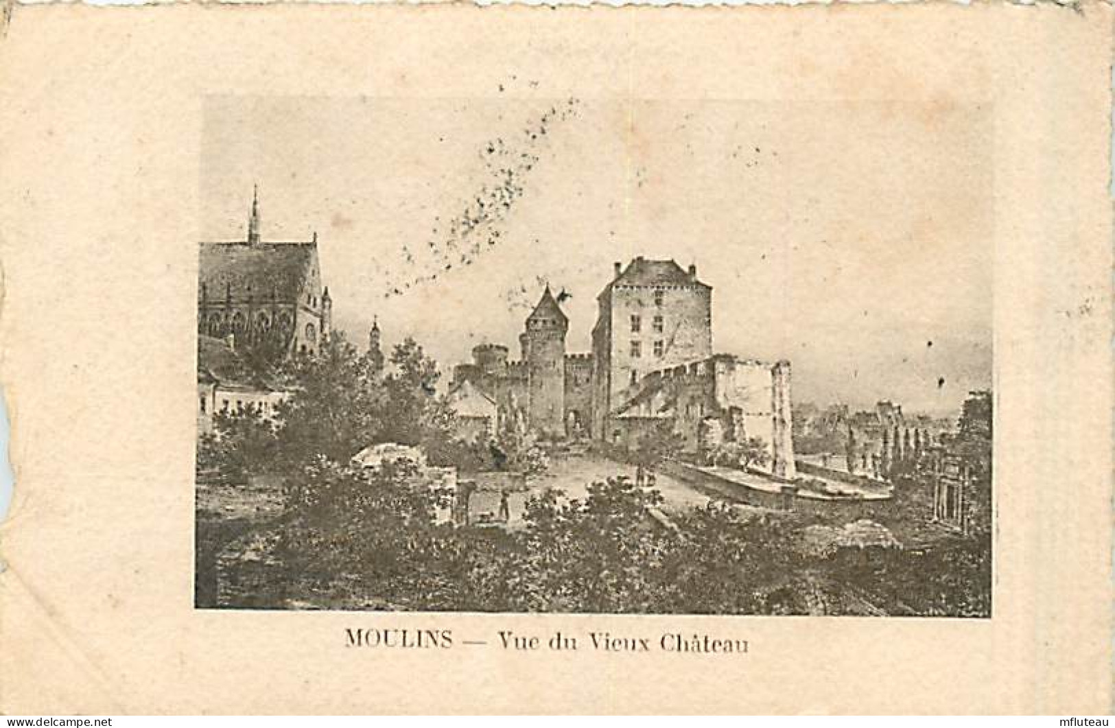 03* MOULINS  Chateau                 MA94,0367 - Moulins