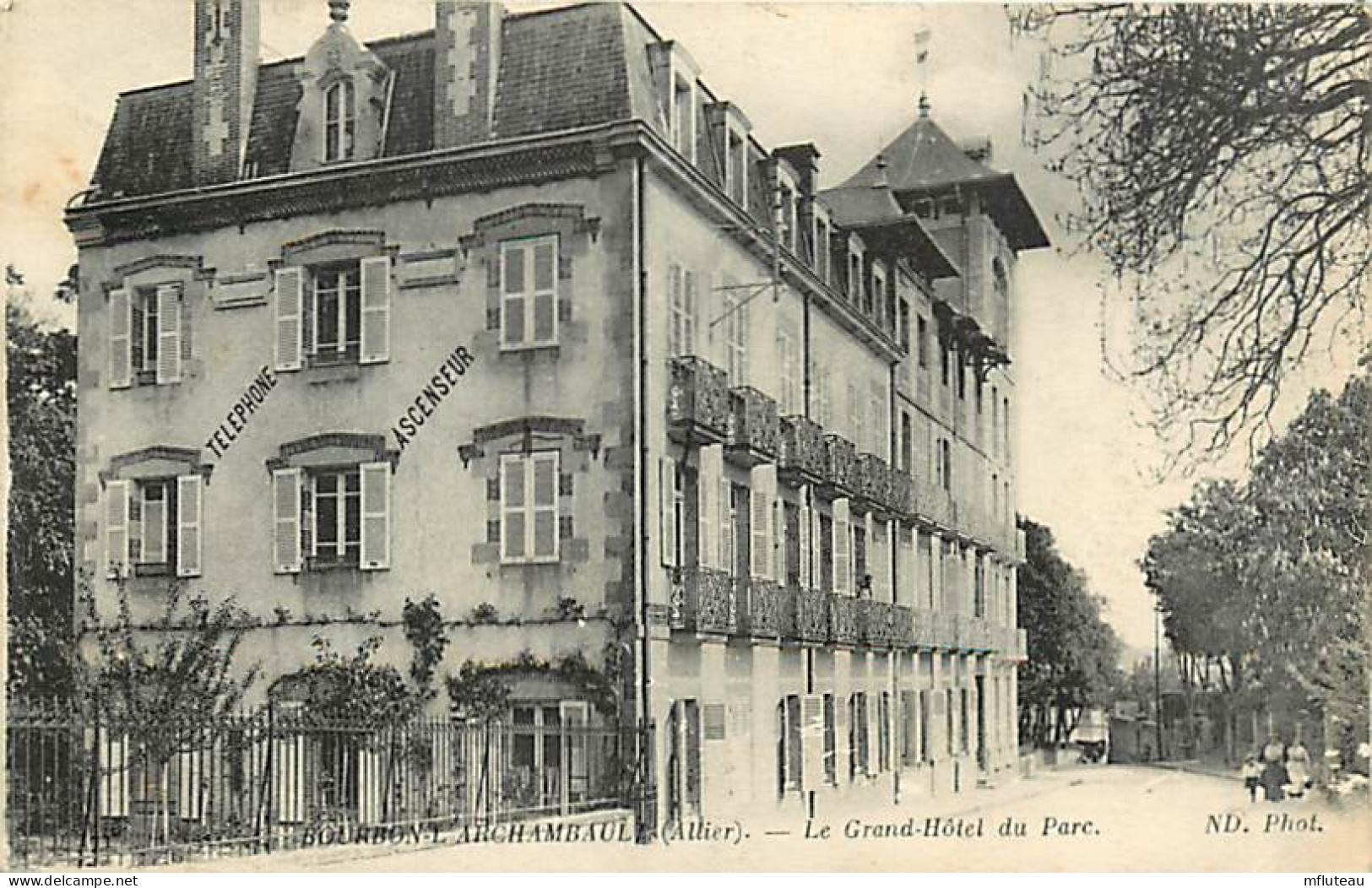 03* BOURBON L ARCHAMBAULT Grand Hotel Du Parc            MA94,0337 - Bourbon L'Archambault