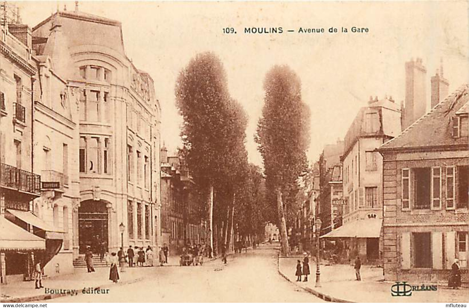 03* MOULINS  Av De La Gare                 MA94,0296 - Moulins