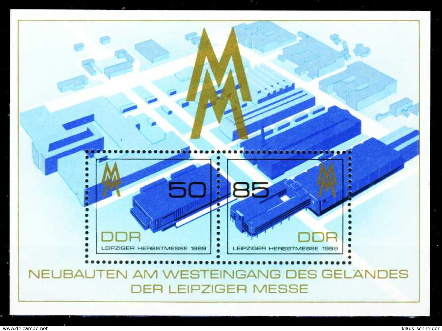 DDR BLOCK KLEINBOGEN Block 99 Postfrisch S29171A - Otros & Sin Clasificación