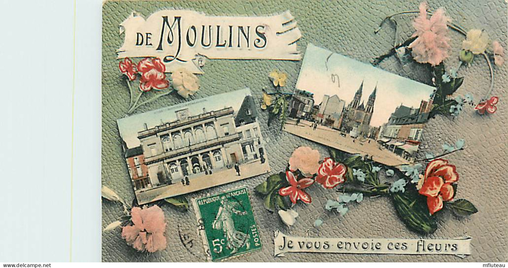 03* MOULINS  Fleurs                 MA94,0247 - Moulins