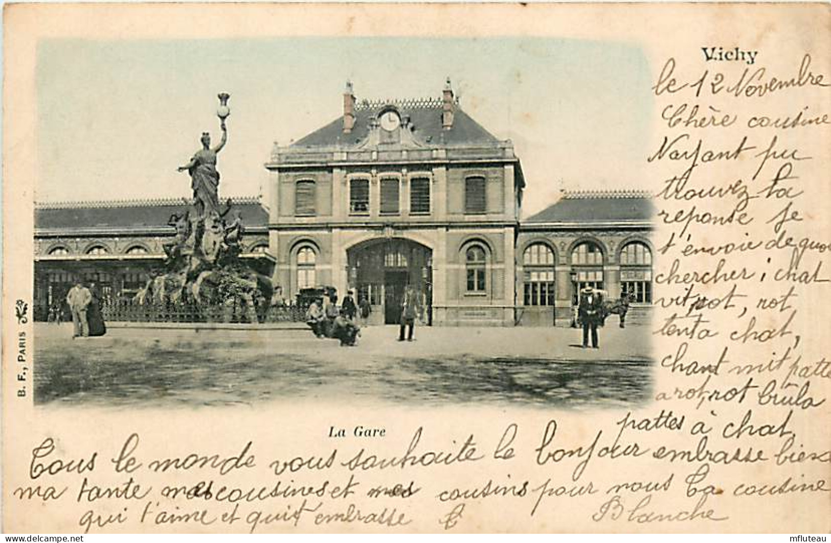 03* VICHY  La  Gare                  MA94,0223 - Vichy