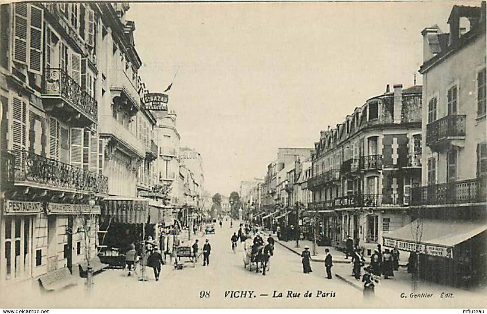 03* VICHY Rue De Paris    MA94,0212 - Vichy