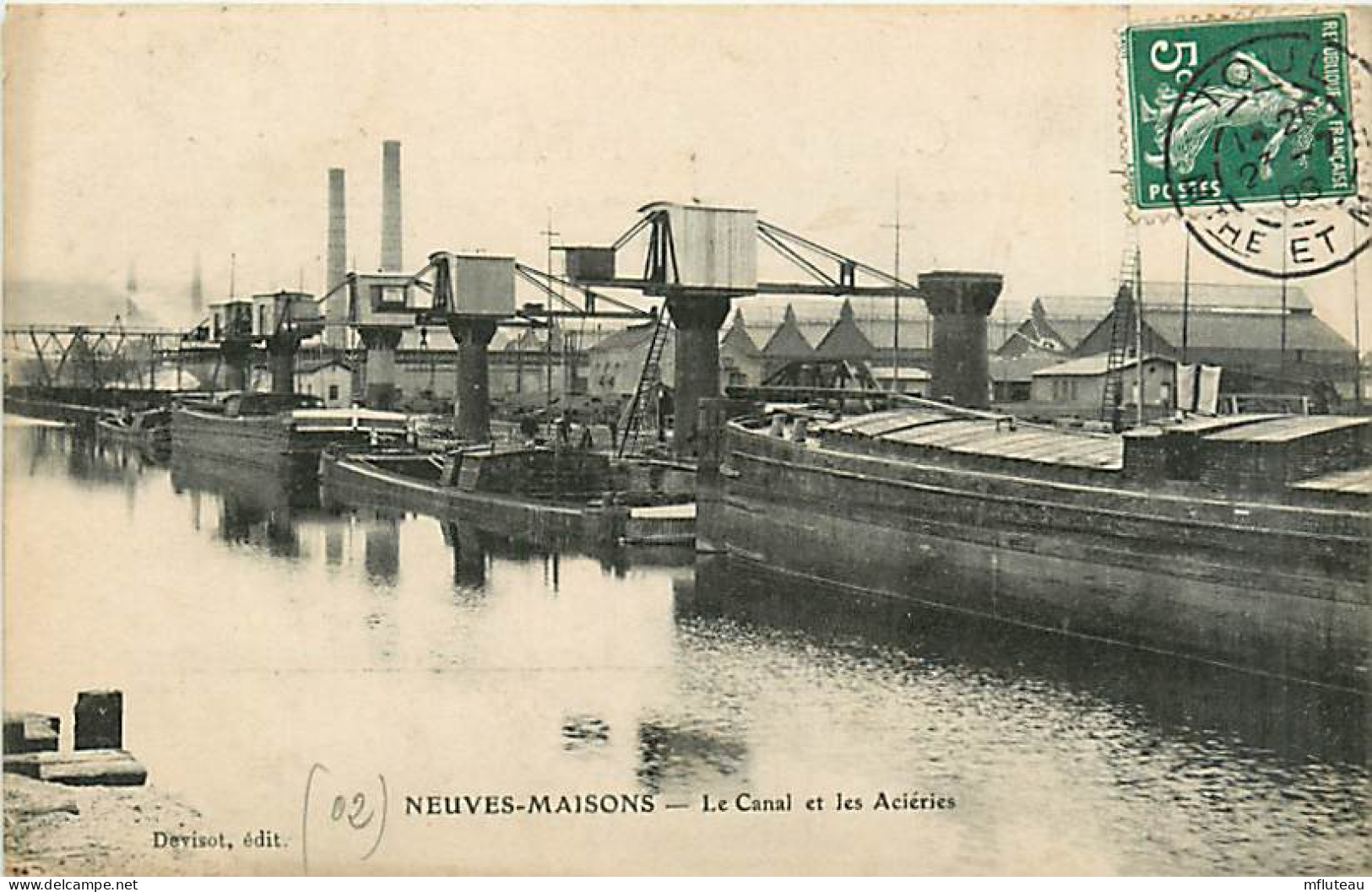 02* NEUVES MAISONS  Canal  - Acieries                 MA94,0162 - Other & Unclassified