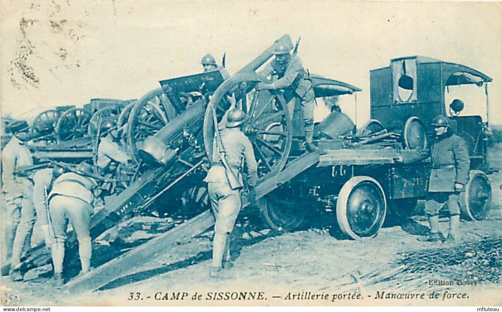 02*  SISSONNE Camp  Artillerie                MA94,0150 - Altri & Non Classificati