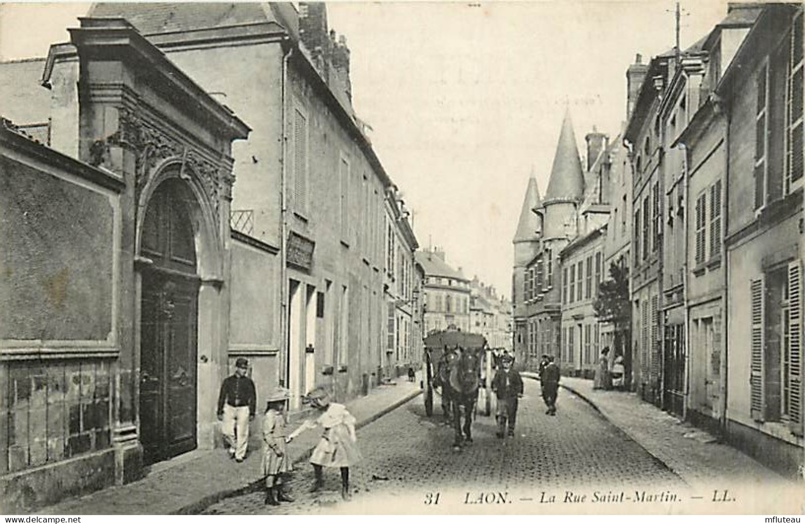 02* LAON  Rue St Martin               MA94,0114 - Laon