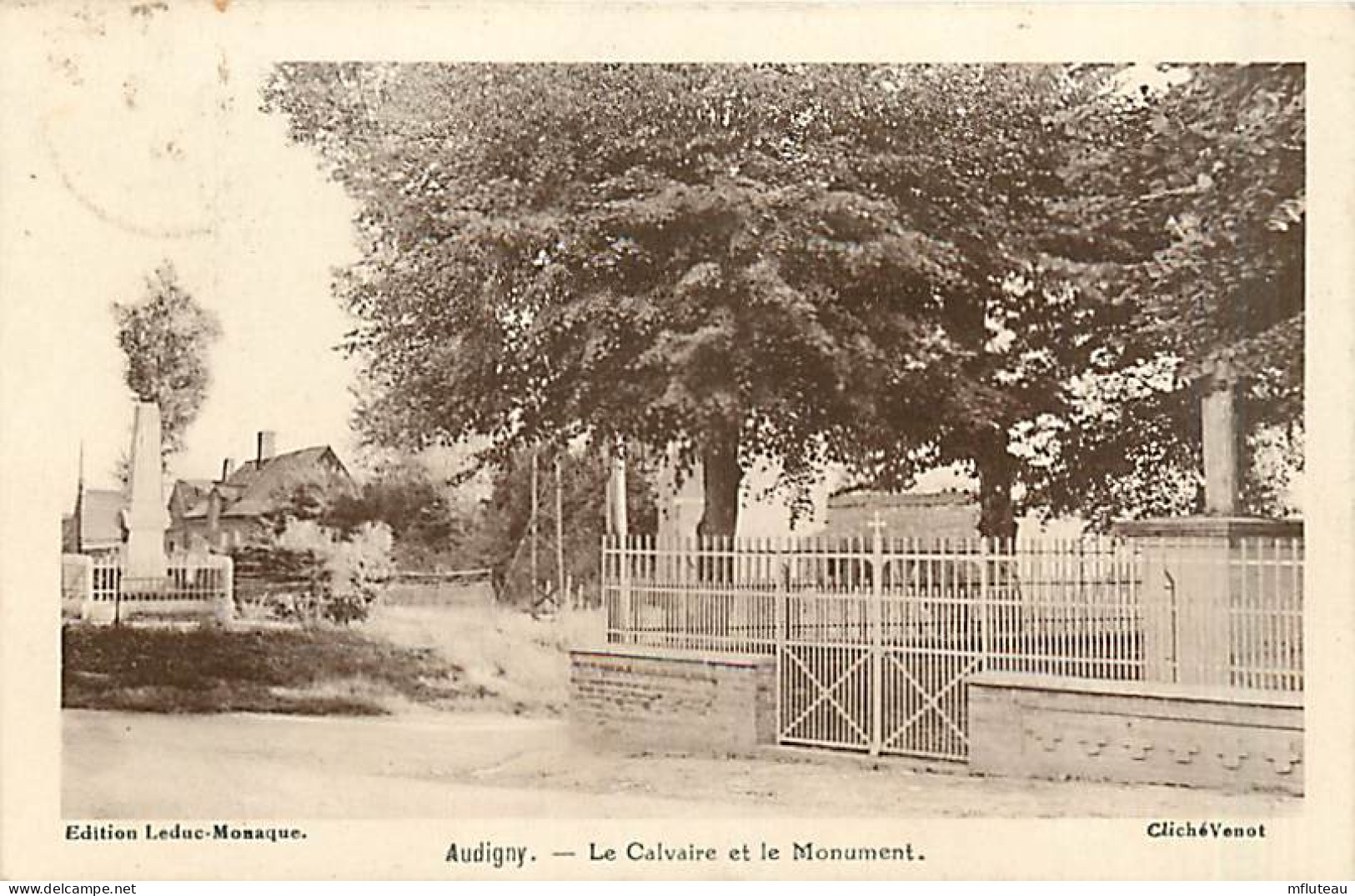 02* AUDIGNY  Calvaire  Monument                MA94,0110 - Sonstige & Ohne Zuordnung