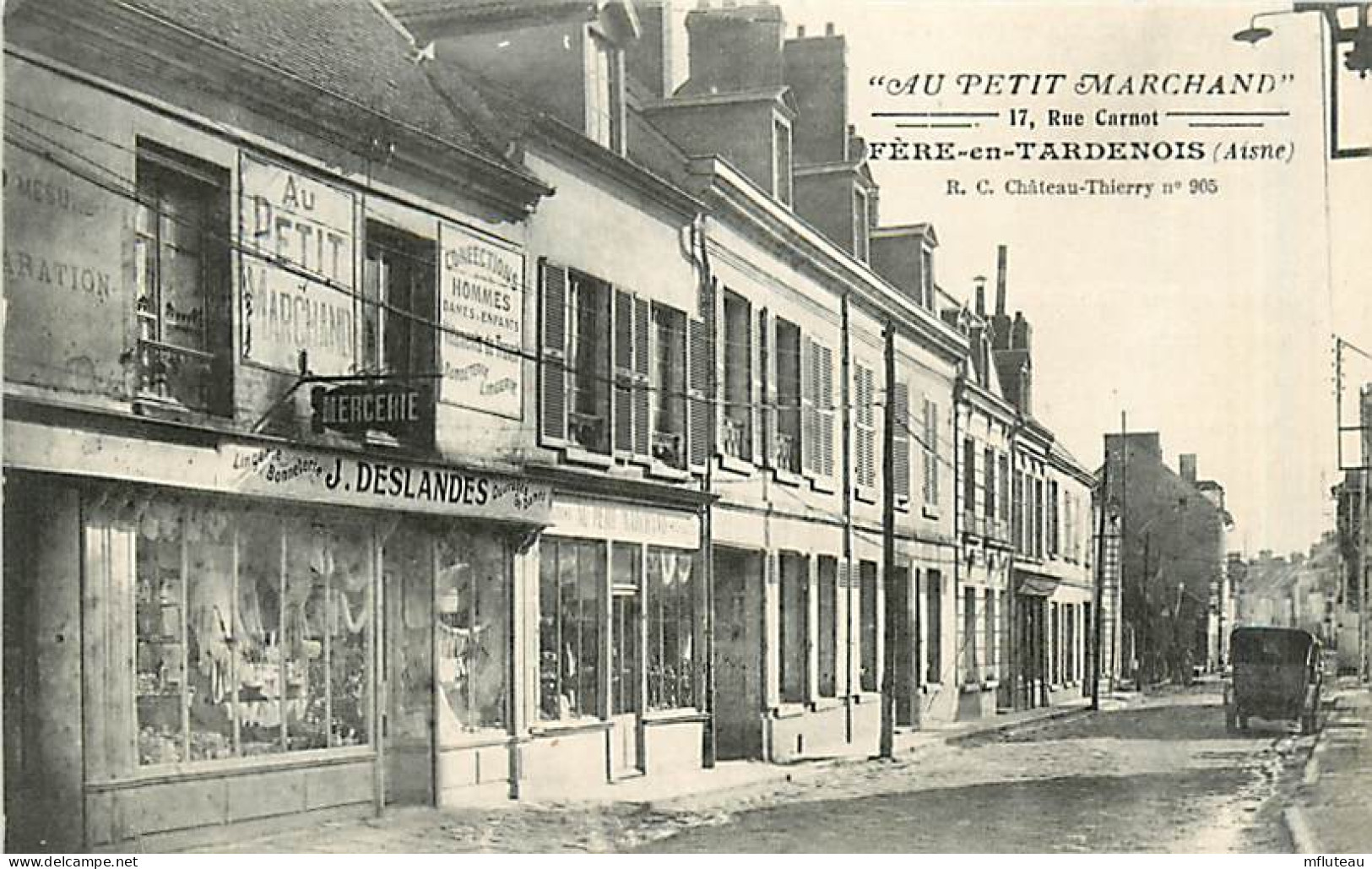 02* FERE EN TARDENOIS « au Petit Marchand »                MA94,0106 - Fere En Tardenois