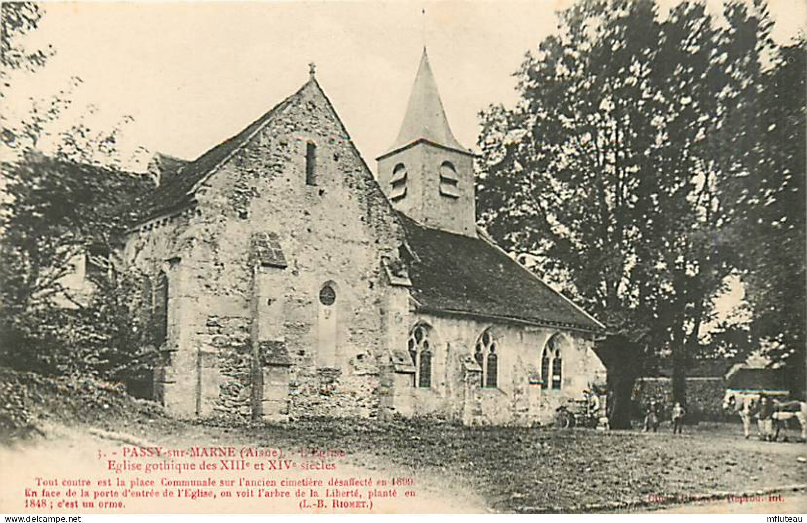 02* PASSY SUR MARNE   Eglise                 MA94,0099 - Sonstige & Ohne Zuordnung