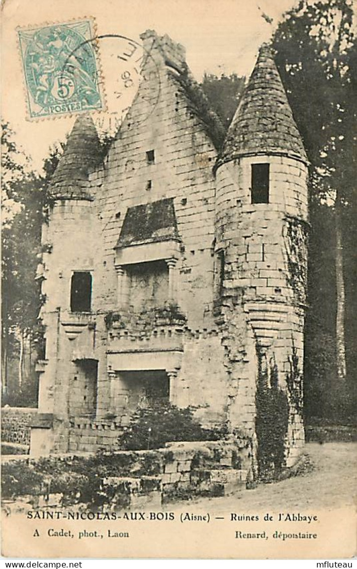 02* ST NICOLAS AUX BOIS Ruines Abbaye                MA94,0093 - Sonstige & Ohne Zuordnung