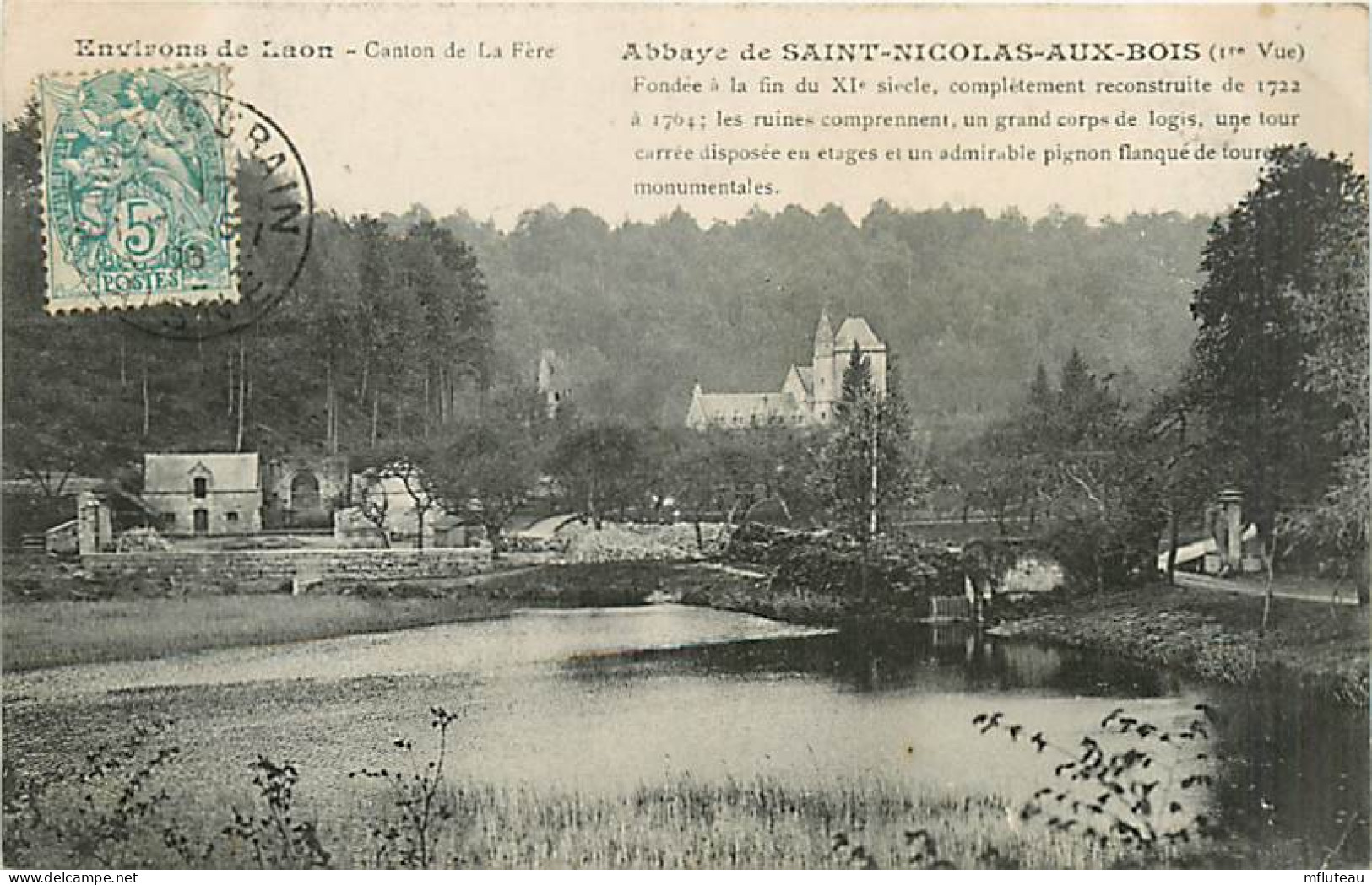 02* ST NICOLAS AUX BOIS Abbaye        MA94,0096 - Sonstige & Ohne Zuordnung