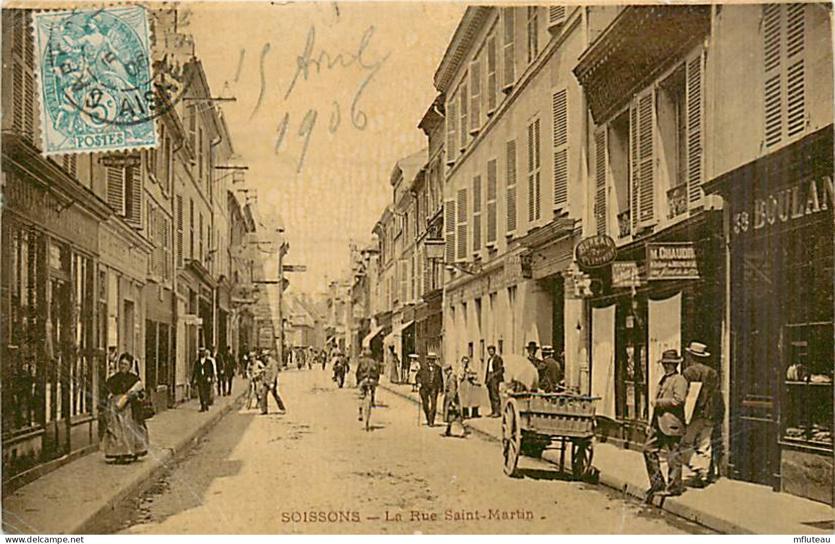 02* SOISSONS  Place St Martin                MA94,0061 - Soissons