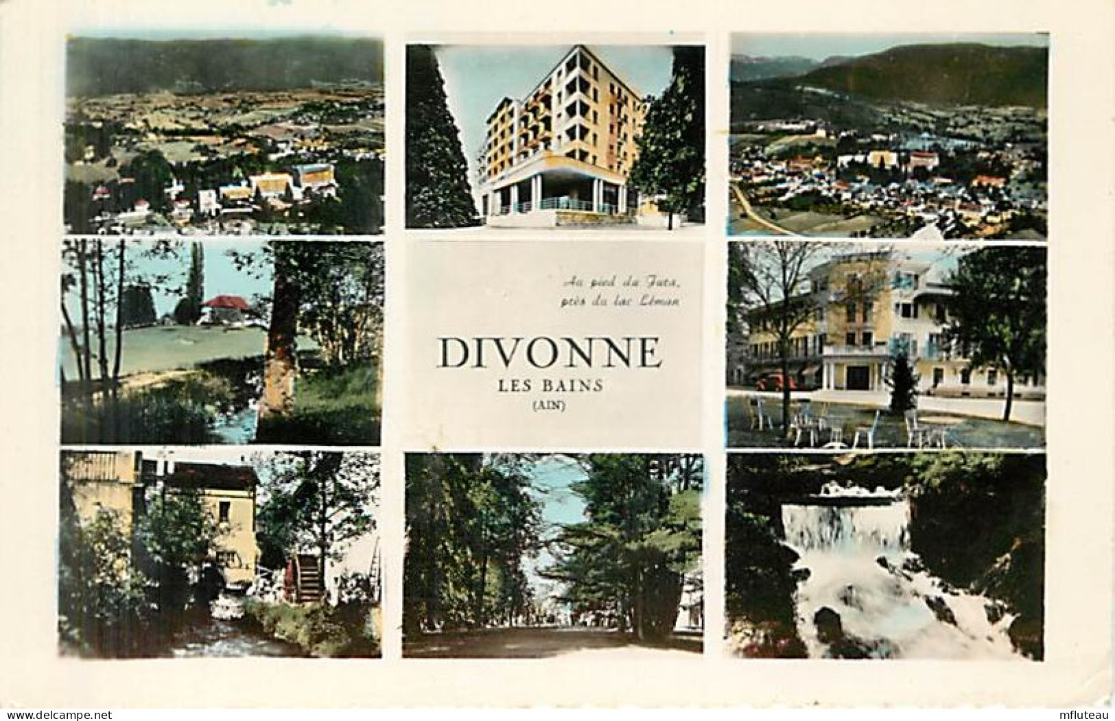 01* DIVONNE  Multivues    CPSM(petit Format)             MA94,0026 - Divonne Les Bains