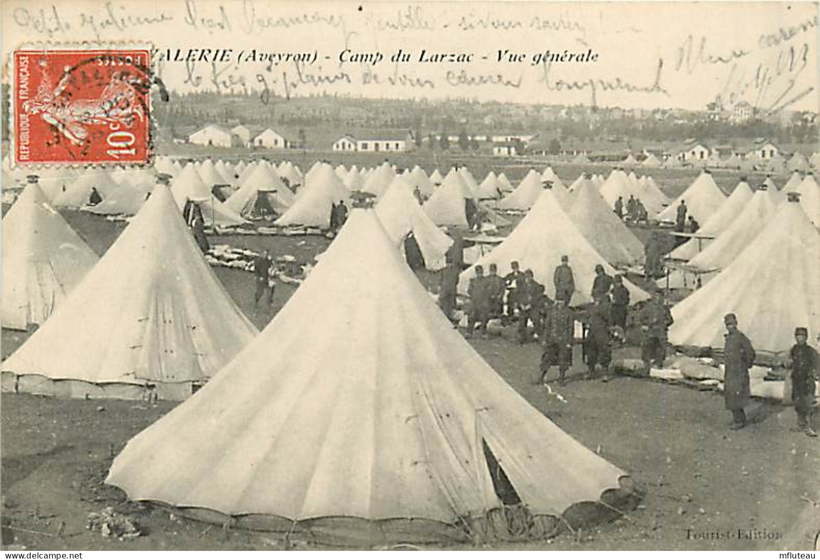 12* LARZAC   Camp -  Tentes                MA94,0953 - Other & Unclassified