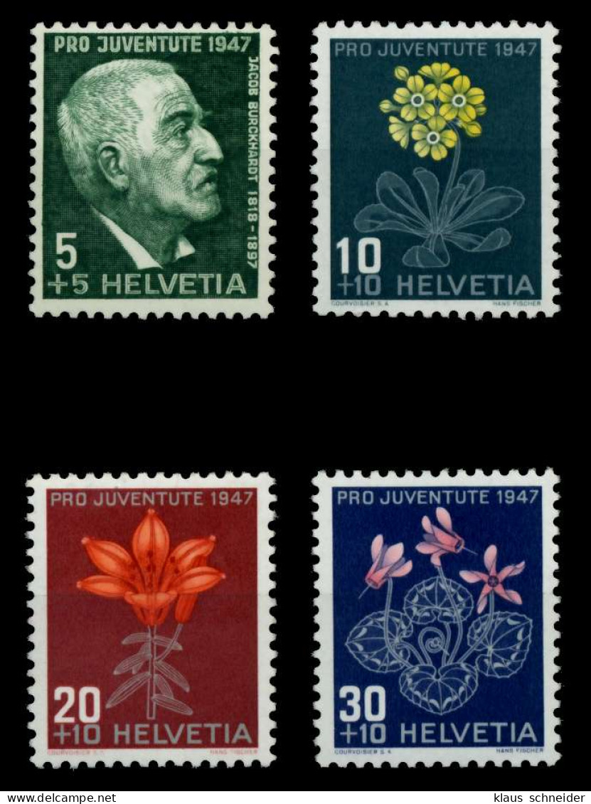 SCHWEIZ PRO JUVENTUTE Nr 488-491 Postfrisch X73CEA2 - Unused Stamps
