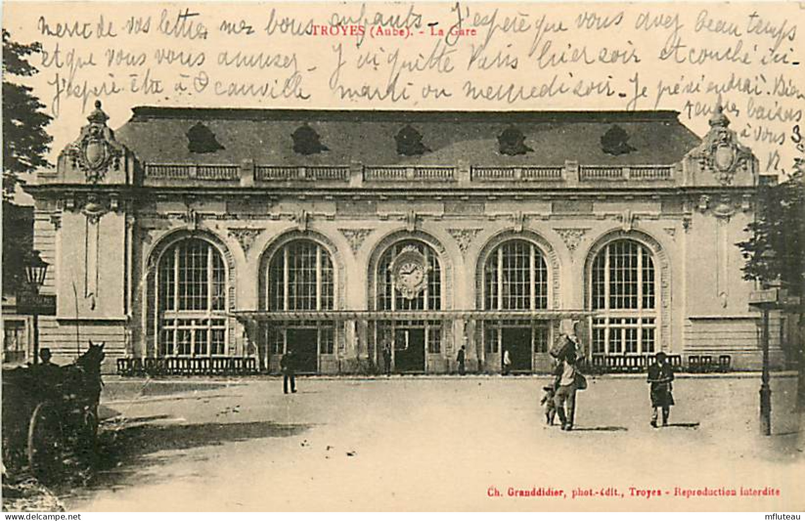 10* TROYES   La Gare                 MA94,0865 - Troyes