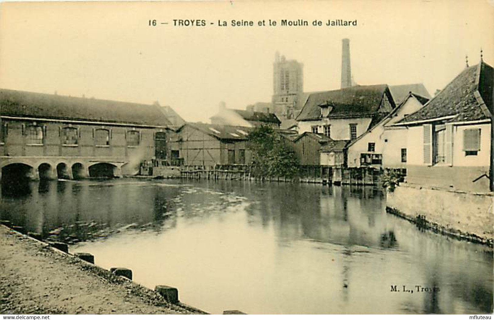 10* TROYES  Moulin Jaillard              MA94,0848 - Troyes
