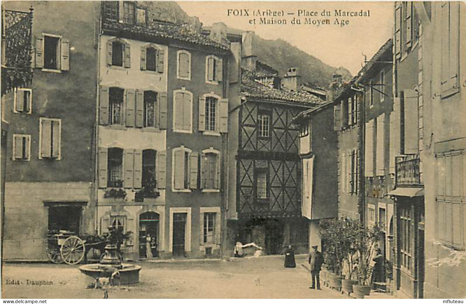 09* FOIX Place Du Marcadal                 MA94,0826 - Foix