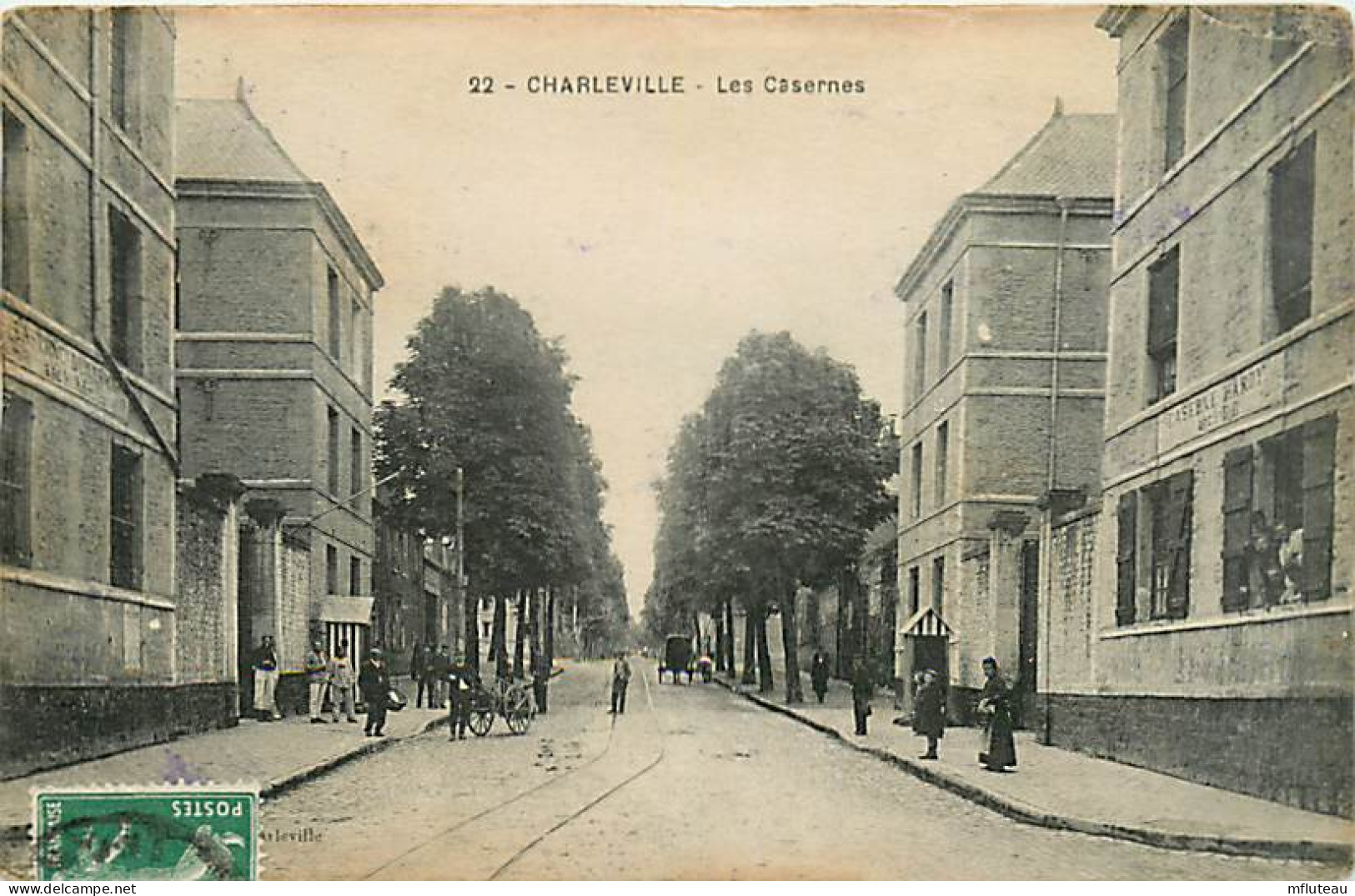 08* CHARLEVILLE  Les Casernes                MA94,0799 - Charleville