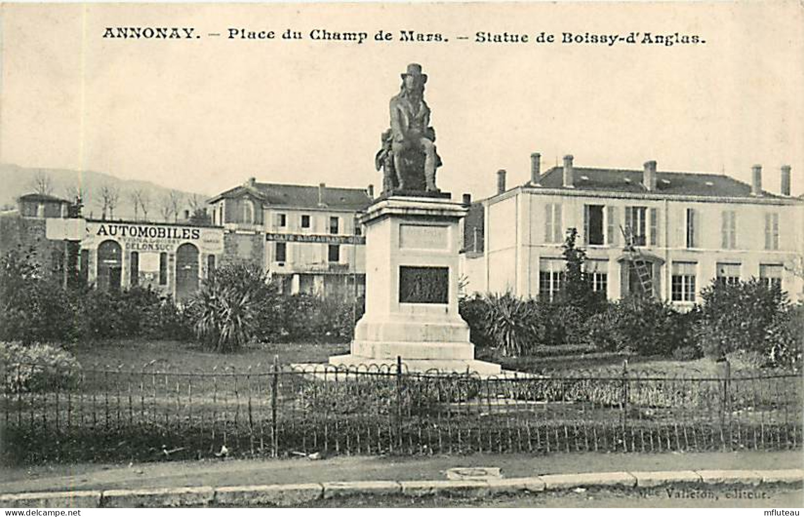 07* ANNONAY  Statue Boissy D Anglas  MA94,0776 - Annonay