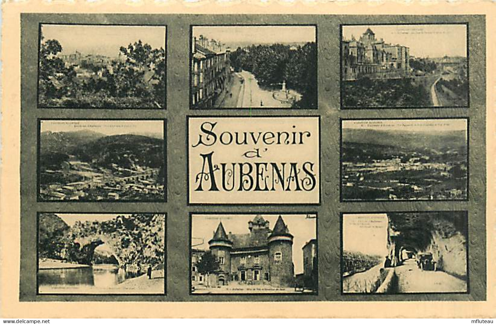 07* AUBENAS   Multivues             MA94,0725 - Aubenas