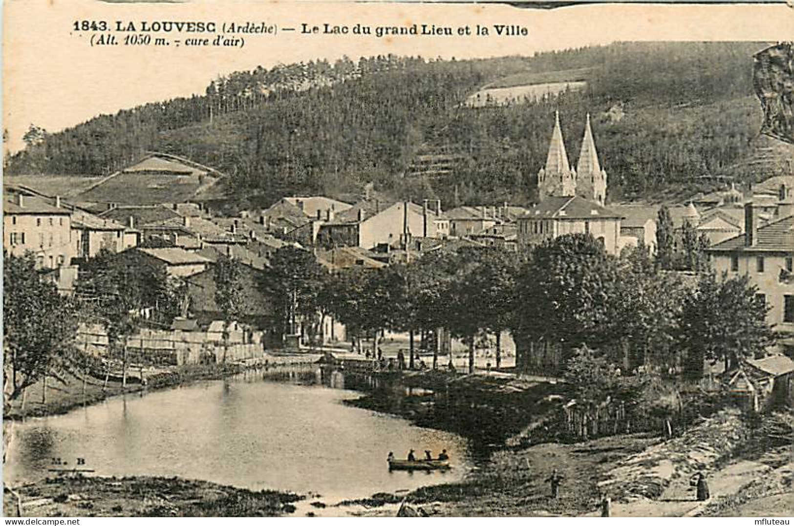 07* LA LOUVESC  Lac Grand Lieu                 MA94,0694 - La Louvesc