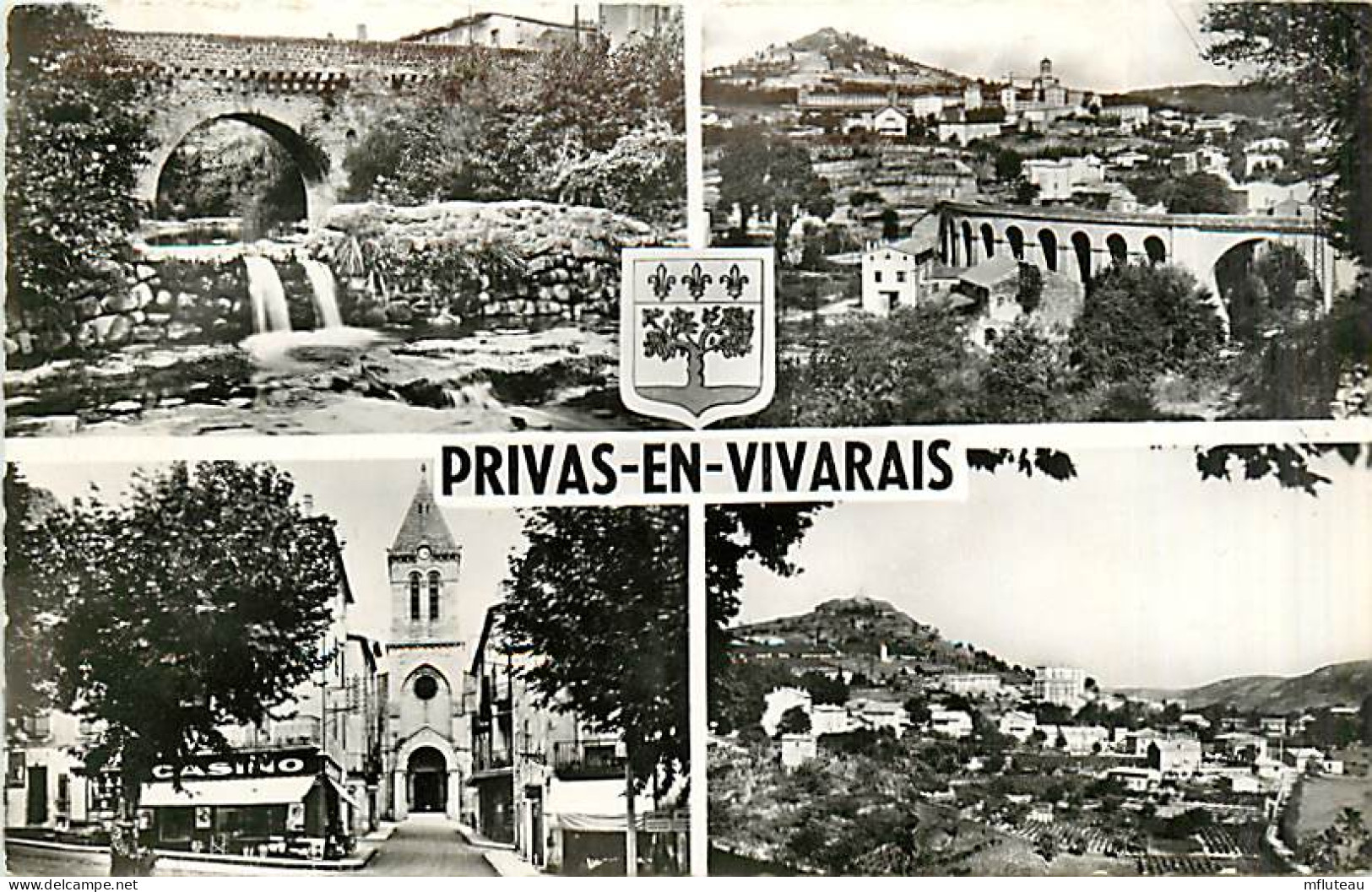 07* PRIVAS EN VIVARAIS  Multivues  CPSM(petit Format)                MA94,0635 - Privas