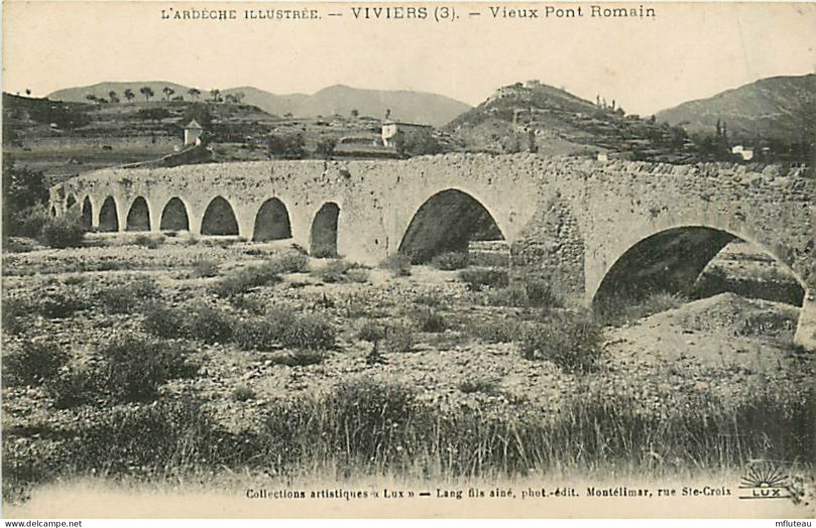07* VIVIERS  Pont Romain                 MA94,0609 - Viviers