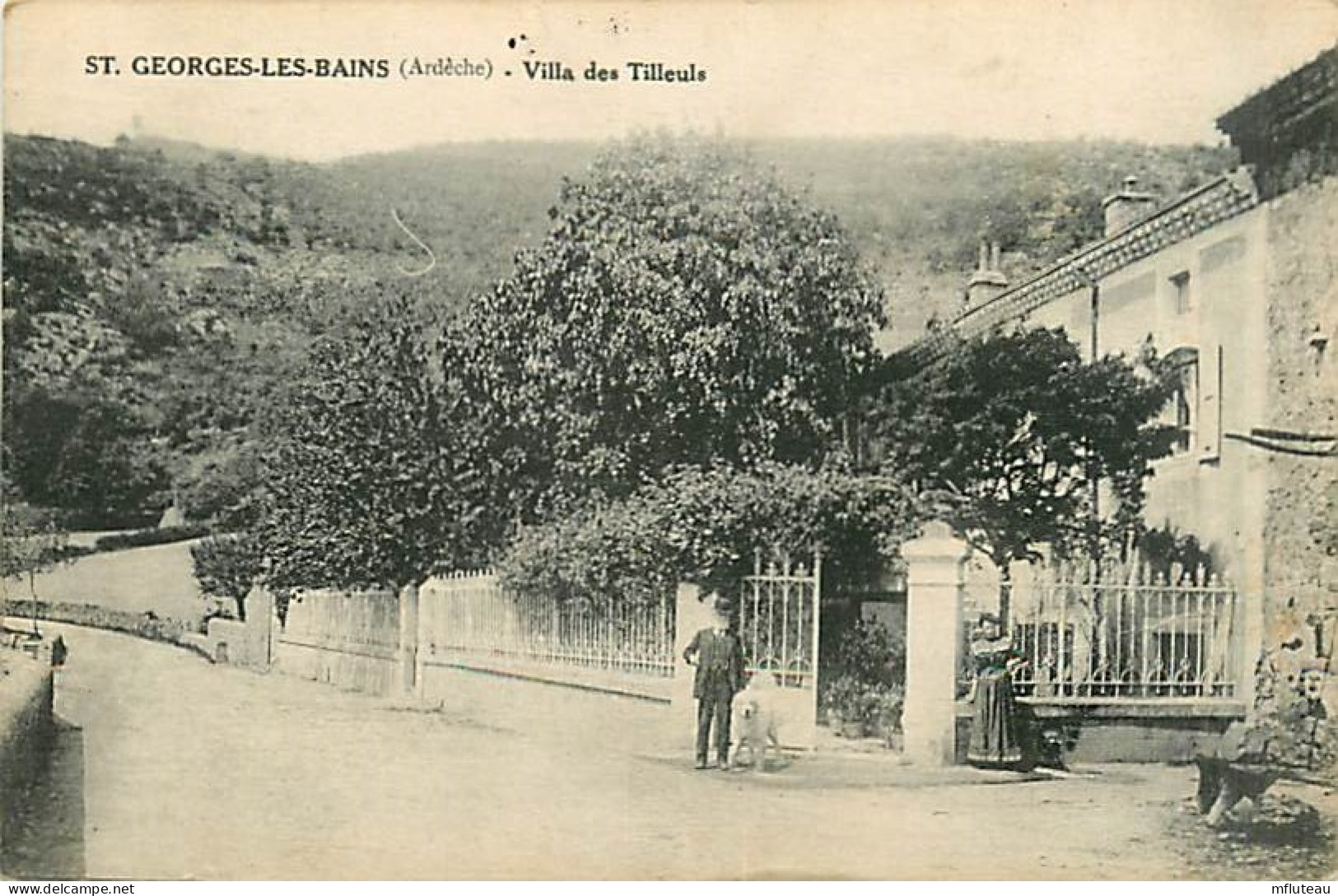 07* ST GEORGES LES BAINS Villa Des Tilleuls                MA94,0604 - Autres & Non Classés