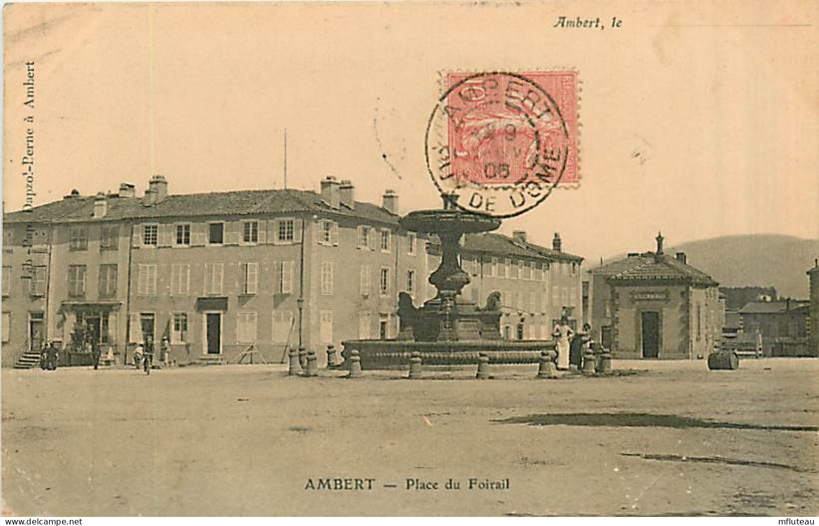 63* AMBERT  Place Du Foirail                 MA95,0418 - Ambert