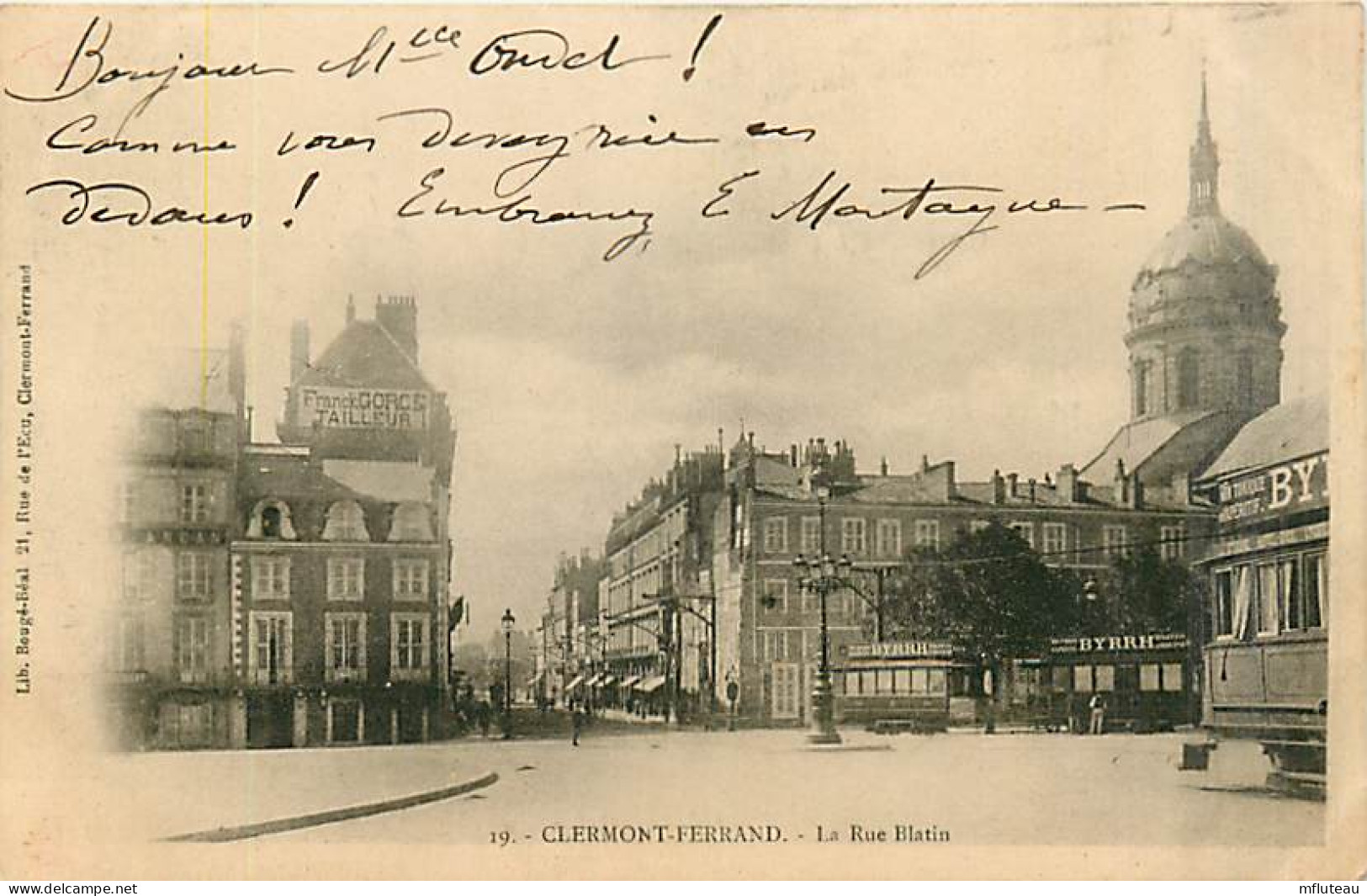 63* CLERMONT FERRAND   Rue Blatin                 MA95,0416 - Clermont Ferrand