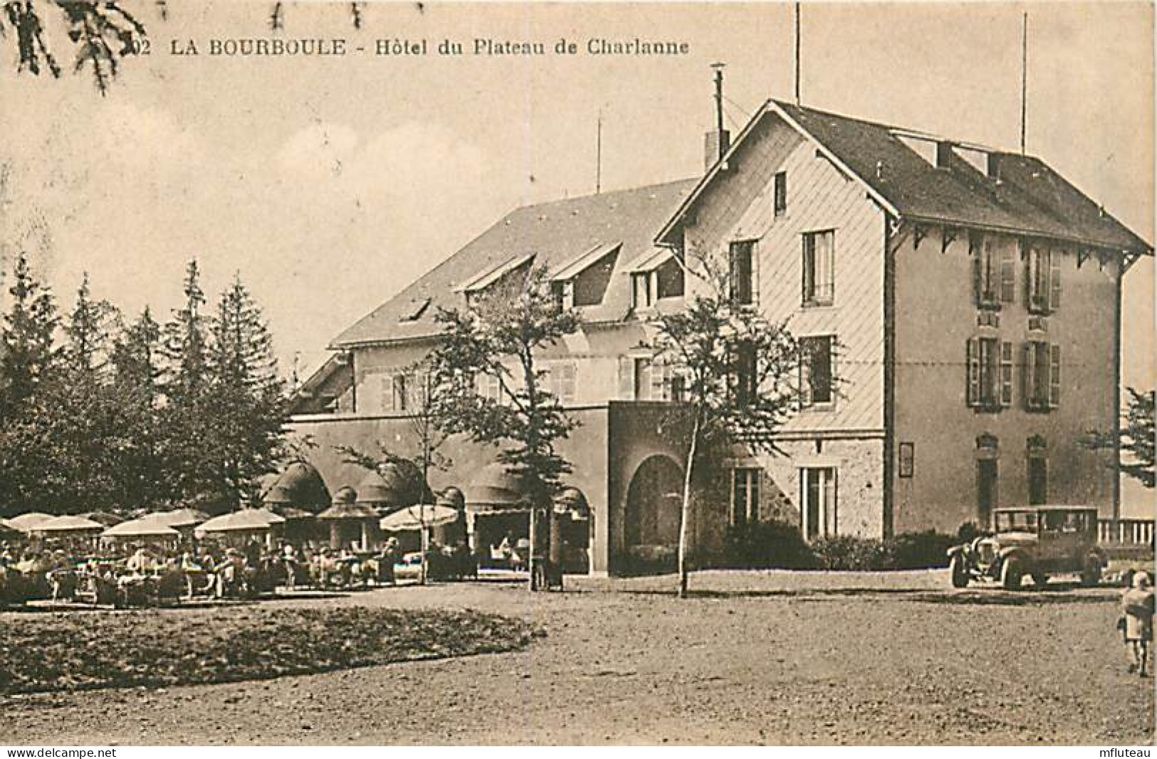 63* LA BOURBOULE  Hotel Du Plateau De Charlanne                 MA95,0380 - La Bourboule