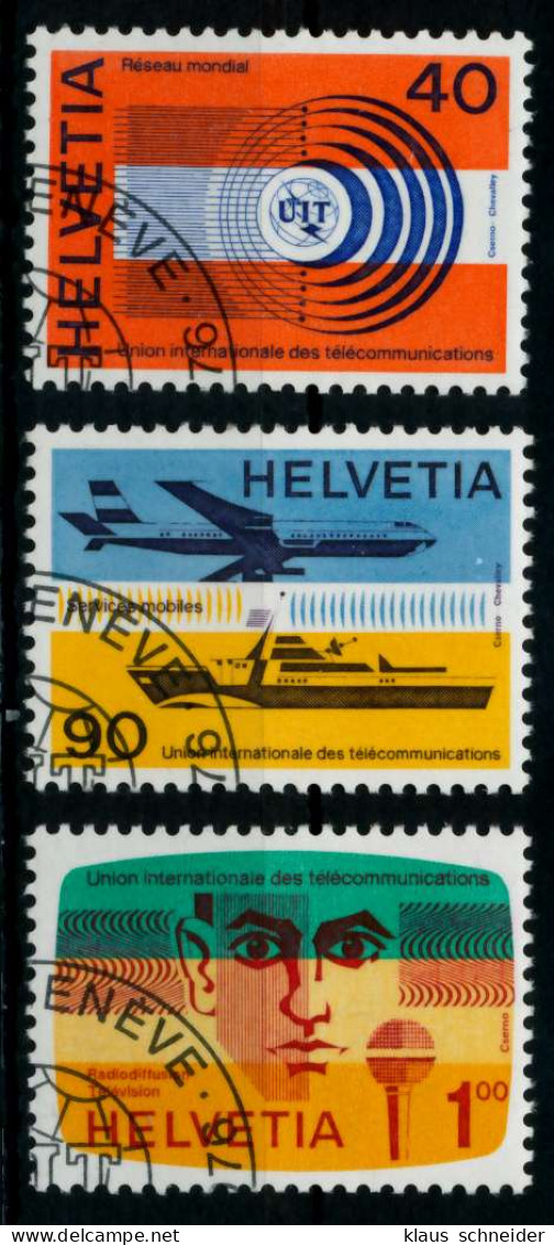 SCHWEIZ-UIT Nr 11-13 Gestempelt X73F252 - Other & Unclassified