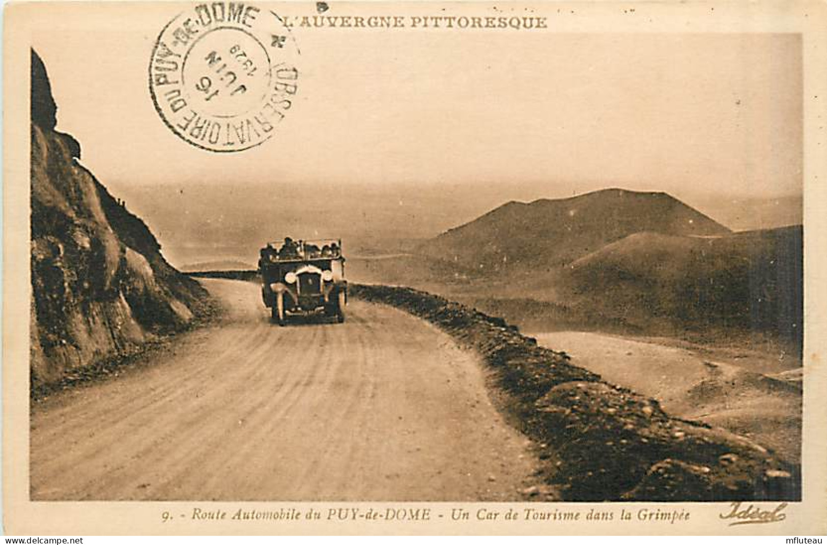 63* PUY DE DOME Car Touristes      MA95,0353 - Autres & Non Classés