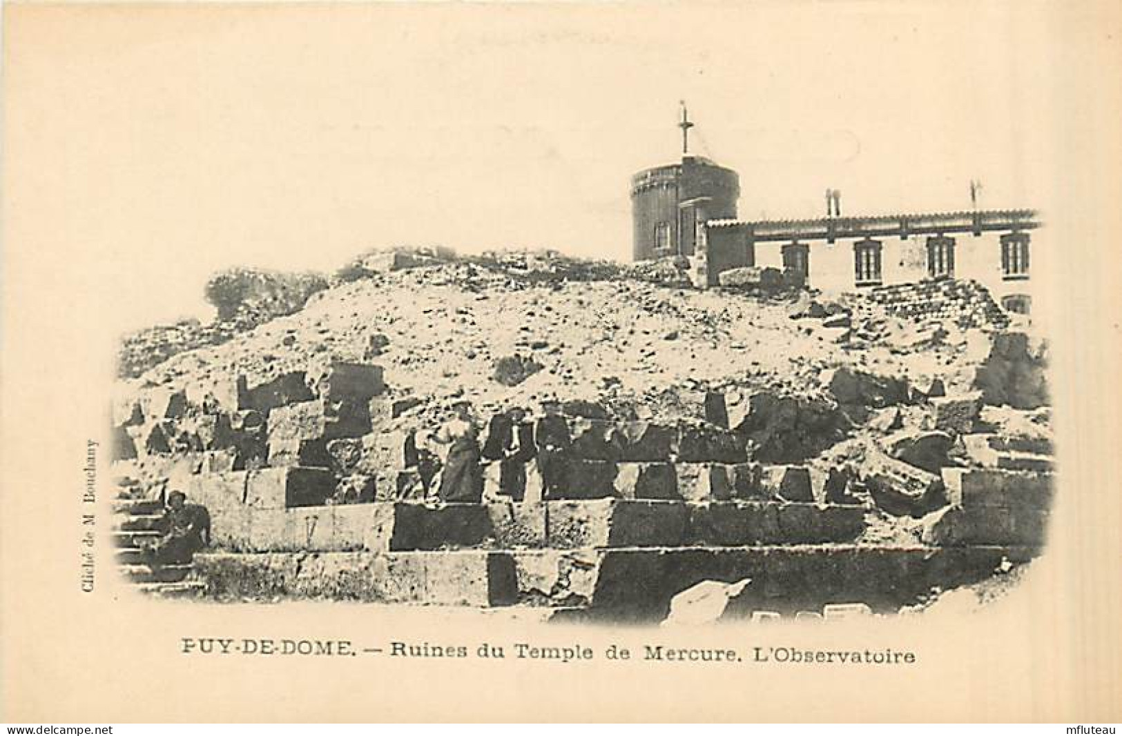 63* PUY DE DOME Ruines Temple                MA95,0349 - Andere & Zonder Classificatie