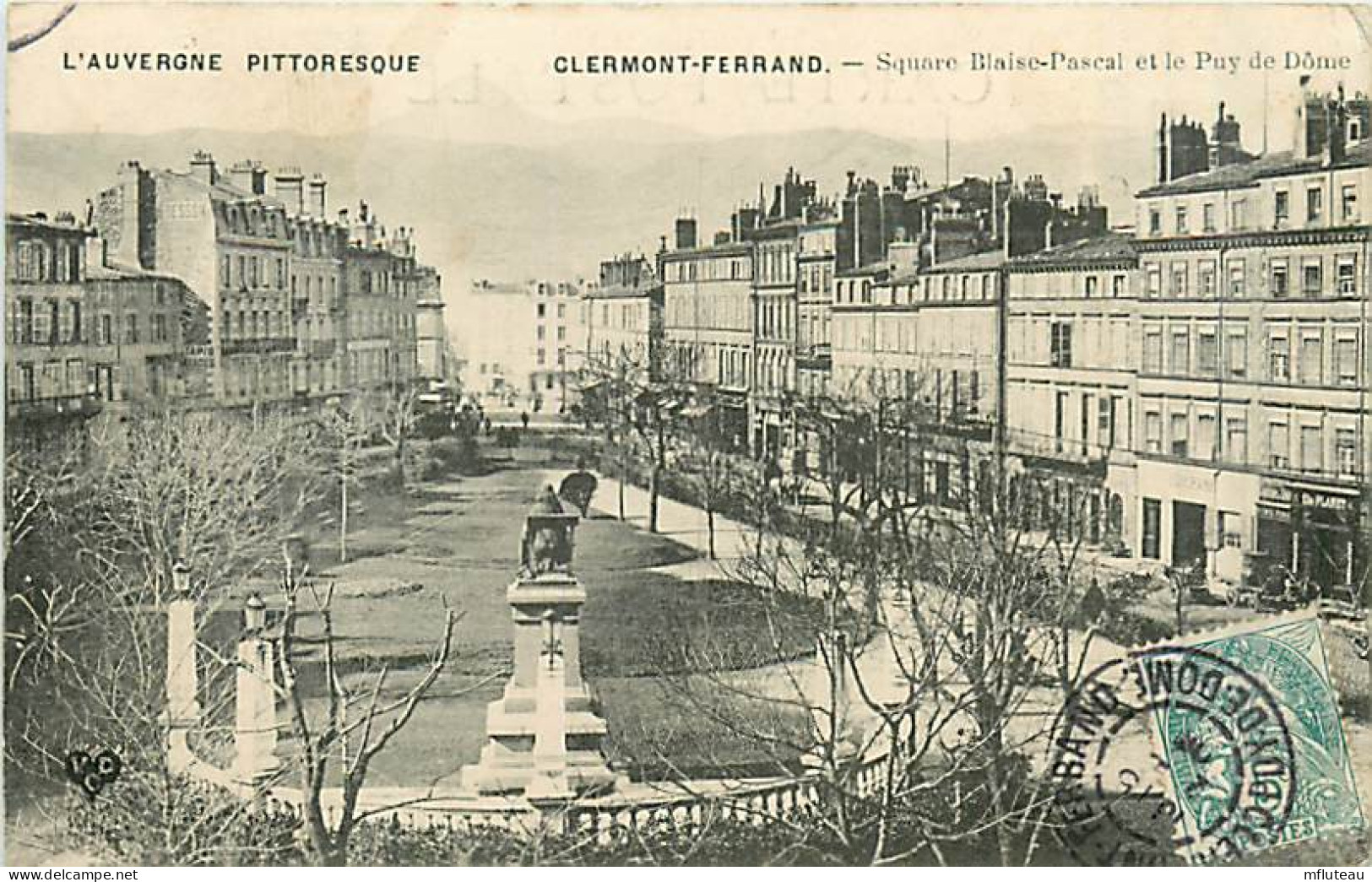 63* CLERMONT FERRAND         Square Blaise Pascal        MA95,0333 - Clermont Ferrand