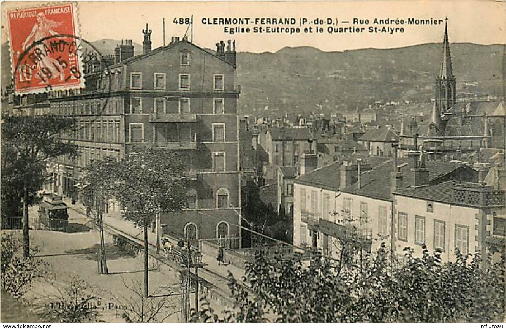 63* CLERMONT FERRAND         Rue Andre Monnier      MA95,0334 - Clermont Ferrand