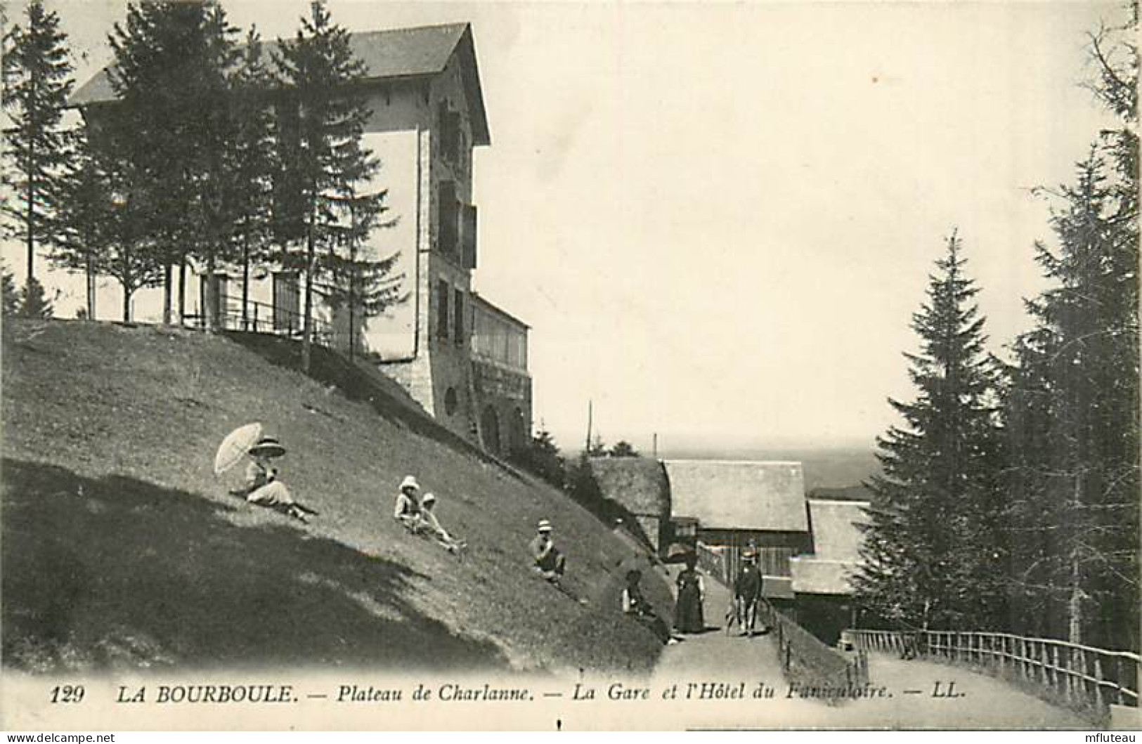 63* LA BOURBOULE Gare Et Hotel Funiculaire                 MA95,0320 - La Bourboule