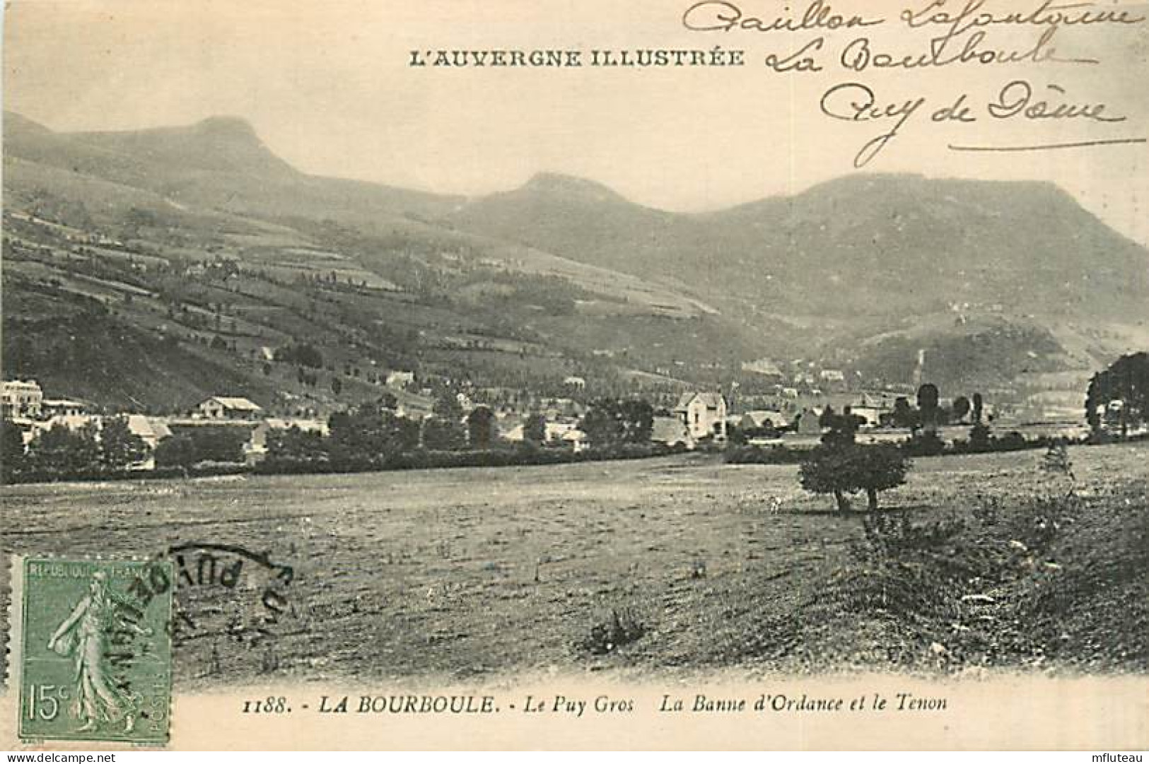 63* LA BOURBOULE   Le Puy Gros                  MA95,0277 - La Bourboule