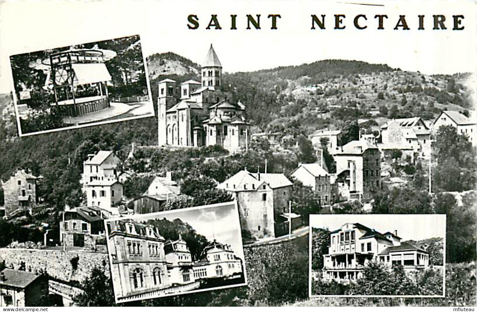 63* ST NECTAIRE  Multivues   (CPSM Petit Format)                 MA95,0266 - Saint Nectaire
