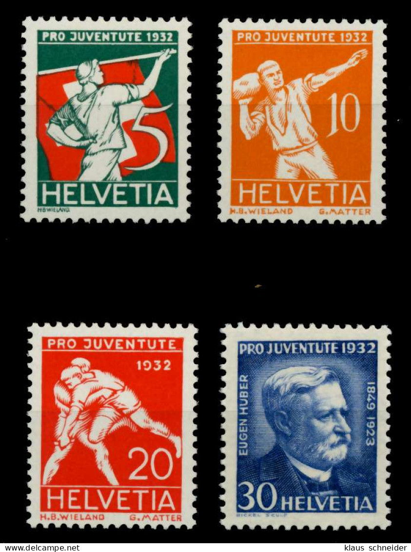 SCHWEIZ PRO JUVENTUTE Nr 262-265 Postfrisch X73F34A - Ungebraucht