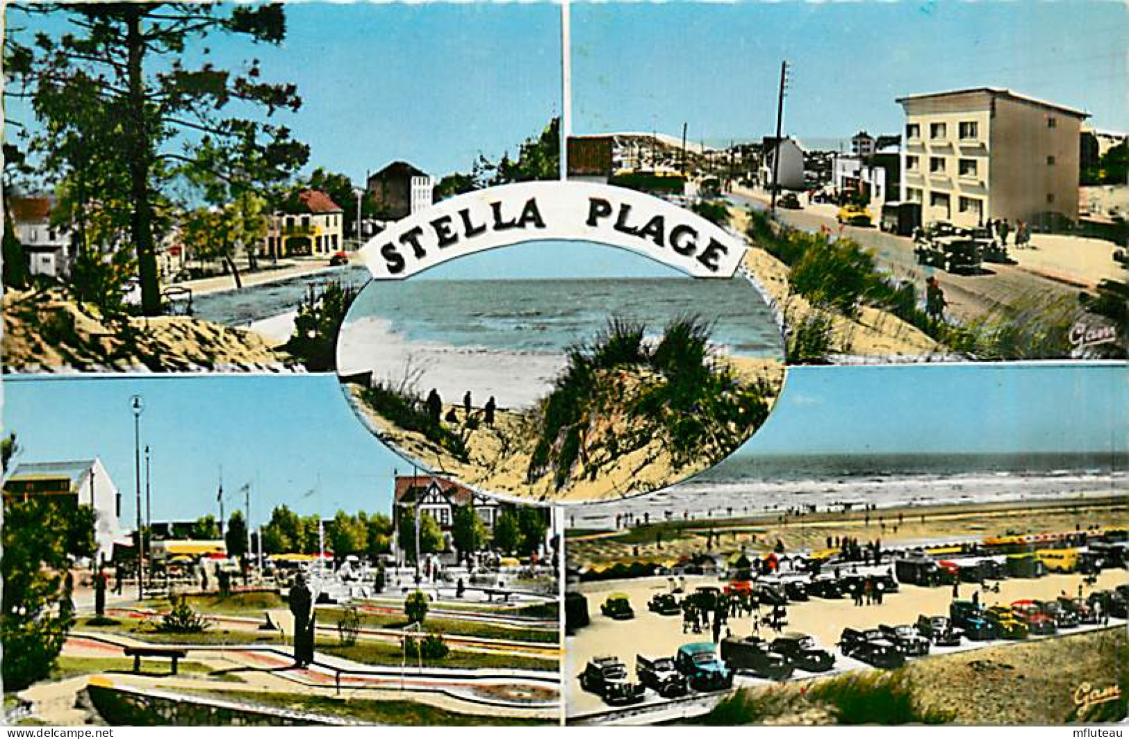62* STELLA PLAGE  Multivues  (CPSM Petit Format)                  MA95,0227 - Other & Unclassified