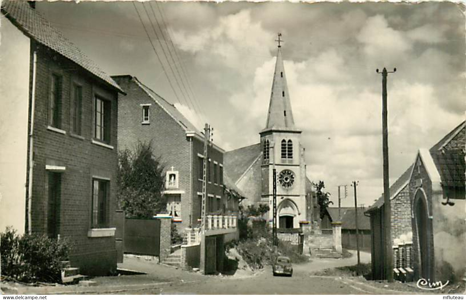 62* OURTON Rue De L Eglise   (CPSM Petit Format)                  MA95,0211 - Sonstige & Ohne Zuordnung