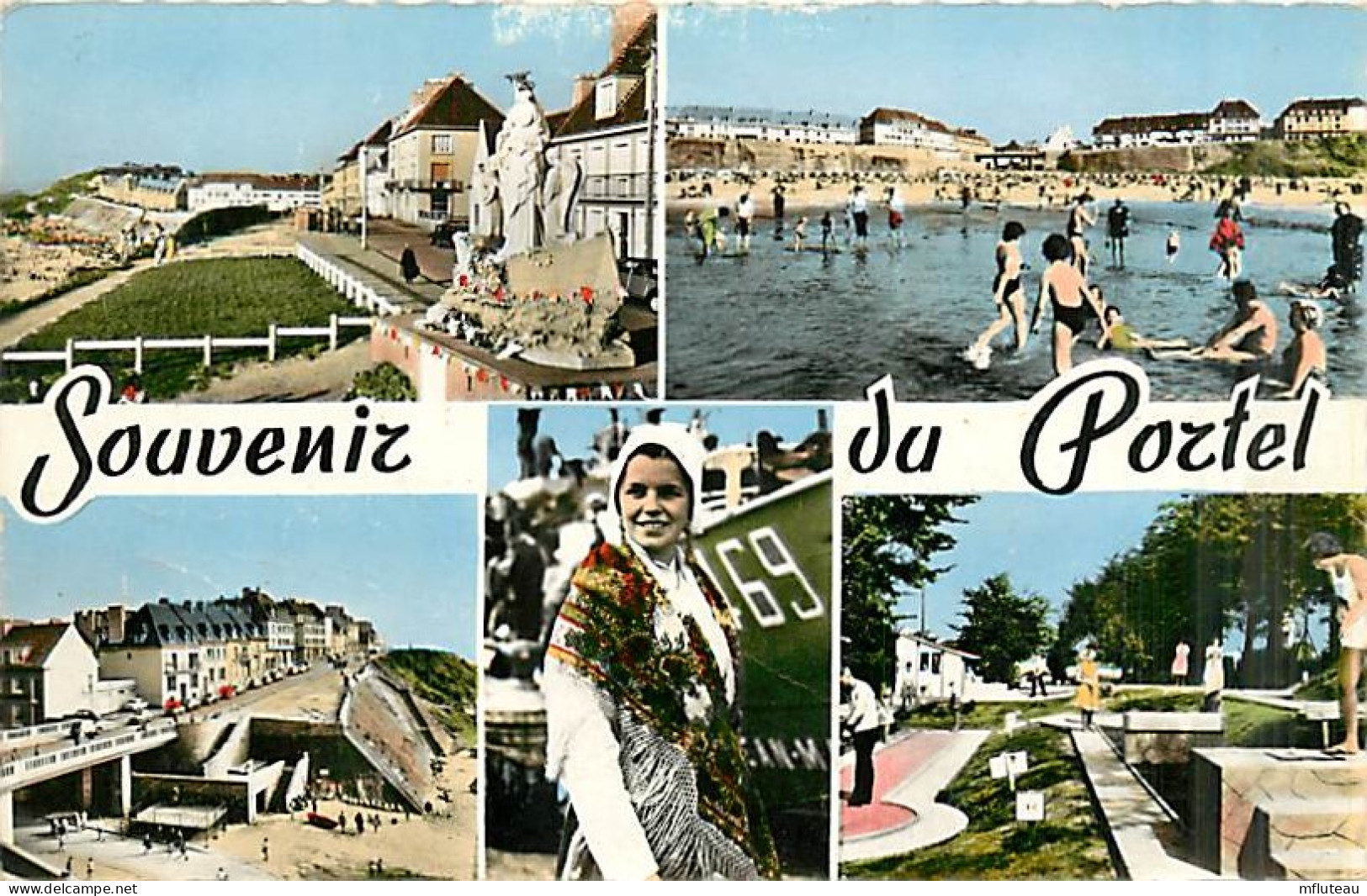 62* LE PORTEL  Multivues (CPSM Petit Format)                 MA95,0199 - Le Portel