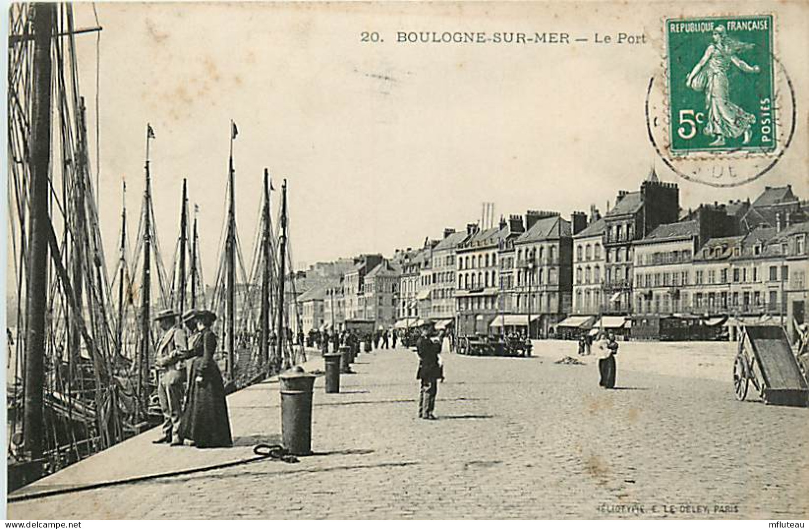 62* BOULOGNE SUR MER  Port                  MA95,0180 - Boulogne Sur Mer