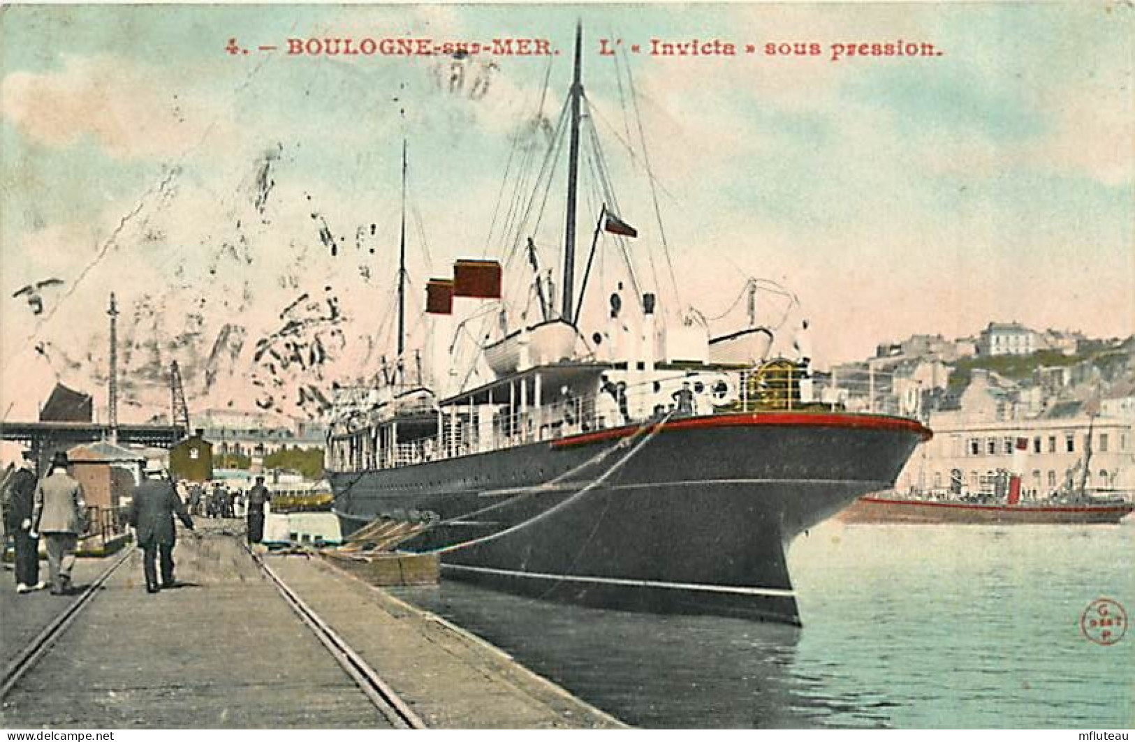 62* BOULOGNE SUR MER   «  L Invicta »             MA95,0175 - Boulogne Sur Mer