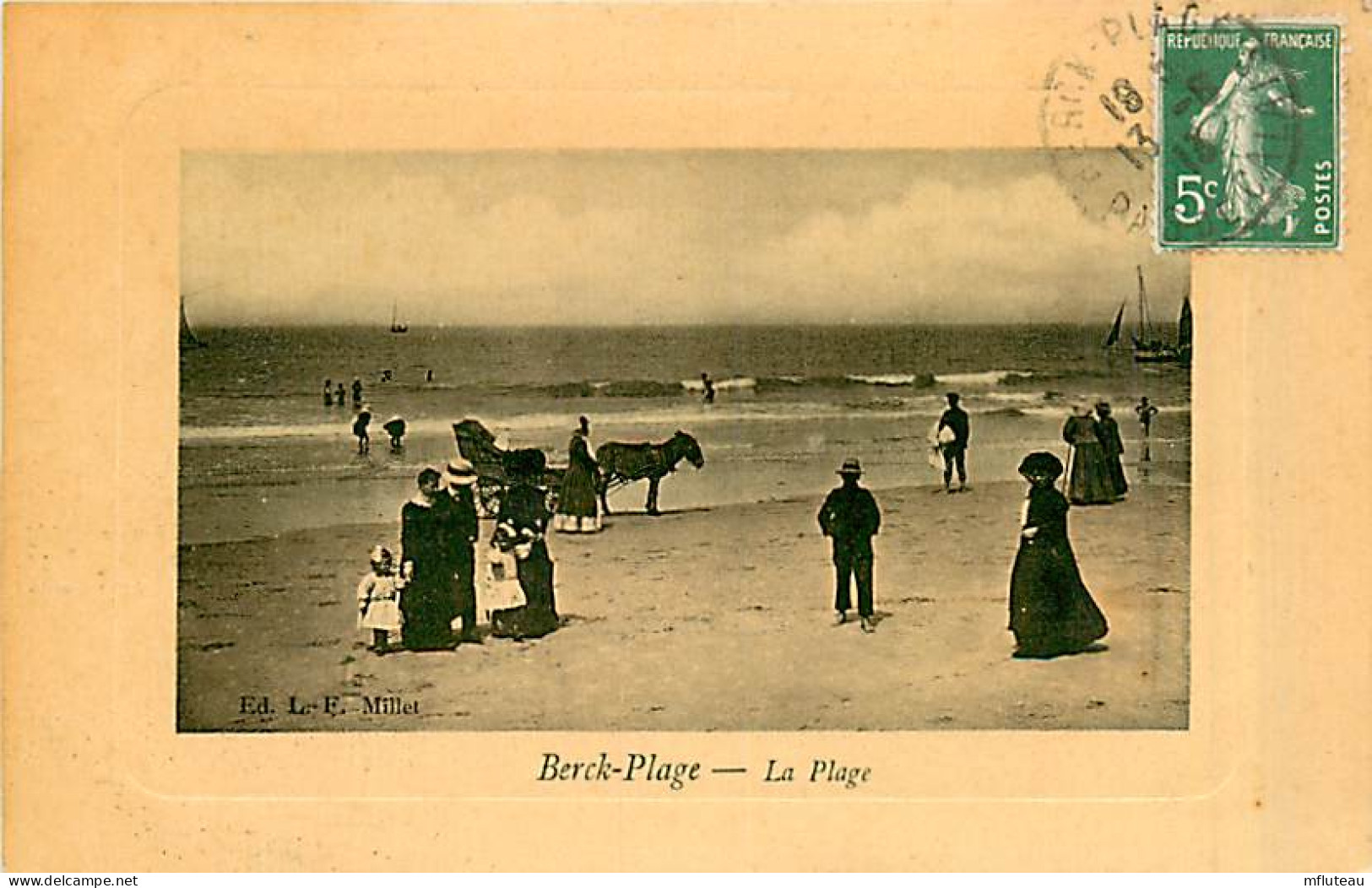 62* BERCK PLAGE  Plage                  MA95,0116 - Berck